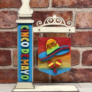 Cinco de Mayo sign cutouts for changeable sign  - unpainted wooden cutouts, ready for you to paint